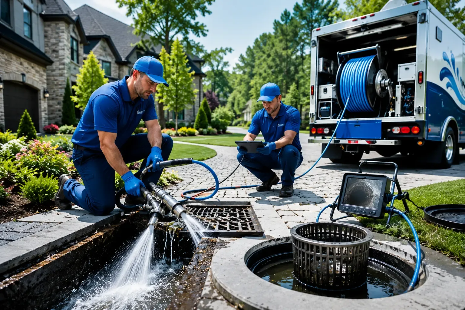 Local outdoor drain cleaning professionals in Linden, PA
